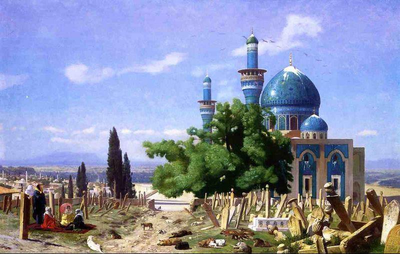Jean-Leon Gerome Cemetery Gone to Seed